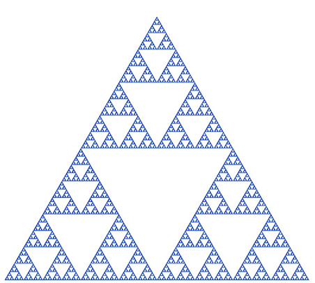 Sierpinski triangle captur